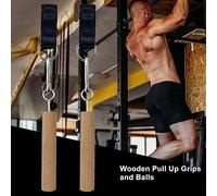 Accessoires pour barre de traction, boule de traction, Poignées de maintien pour entraîneur de force, accessoire d'escalade, Poignées de polyvalentes qui ne se fissurent pas, renforcent les d