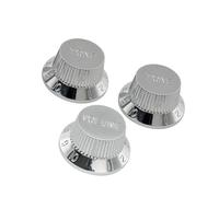 Accessoires Pour Boutons De Guitare Bouton De Contrôle De Tonalité Et De Volume Professionnel À 24 Dents Pour Ensembles De Guitare Électrique 2T1V