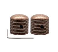 Accessoires Pour Boutons De Guitare Bouton De Contrôle Du Volume Et De La Tonalité Pour Guitare Basse Électrique Dôme Métallique Professionnel Pour Débutant Avec Clé