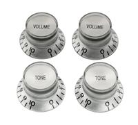 Accessoires Pour Boutons De Guitare Boutons De Contrôle De Tonalité Et De Volume Pour Guitare Électrique Couvercle Supérieur Pour Débutant Accessoires 2T2V