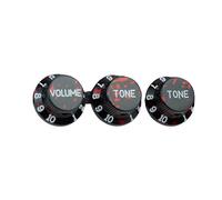 Accessoires Pour Boutons De Guitare Guitare Électrique En Alliage D'aluminium 3 Pièces 1V2T Avec Potentiomètre De Bouton De Volume Et Accessoires Colorés