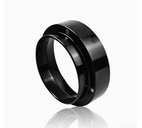 Accessoires pour café expresso 54 mm Bague de dosage pour machines à sauge - Entonnoir de précision - Aide au bourrelet sans désordre - Compatible avec Barista Pro - Noir 6 x 6 x 2 cm (noir 58 mm)
