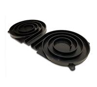 Accessoires pour camping-car - Paire de spirales de porte Tambour avec trous de montage pré-percés pour conversion de camping-car et van