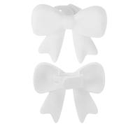 Accessoires pour Casque Accessoire Cosplay en Forme de Nœud Papillon | 2 Pièces d'Ornement pour Casque Pour Les Femmes Lors De La Fête Du Streaming Des Études Du Travail Des Voyages Et