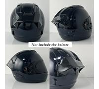 Accessoires pour casque de moto Arai RX-7X RX7X VZ-Ram RX7V RX7, spoiler arrière de haute qualité black white