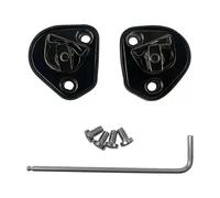 Accessoires pour casque de moto : une paire de plaques de base avec quatre vis pour AGV Pista GPR GPRR