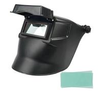 Accessoires pour casque de soudage, casque de soudage, capot avant rabattable réglable avec fenêtre carrée visible, protection complète pour hommes et femmes, capuche