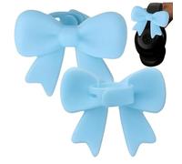 Accessoires pour casque et casque - Accessoires de cosplay en silicone 3D en forme de nœud - 2 pièces - Pour étudier, travailler, voyager, voyager, fête, streaming en direct