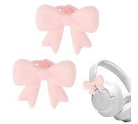Accessoires pour Casque Mignon, - Forme Arche en Silicone 3D Compacte, Accessoire Cosplay 2 Pièces, Casque Femme Party Streaming Étudier | Femmes Party Streaming Étudier Travail Voyage Woon-w