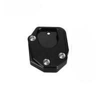Accessoires pour CB400X CBR300R CBR250F CBR250R CB500F CB500X CBR500R CBR600F CBR650F Coussinet De Pied De Moto Extension De Béquille Latérale Base De Plaque De Support De Béquille(Black)