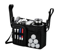 Accessoires pour Chariot de Golf à Pousser Organiseur étanche Multipoches | accessoires chariot de golf avec sangle réglable plein air sport marche biberons gobelet bureau