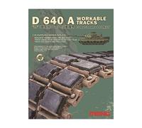 Accessoires pour Chars Leopard 1/35 : Chenilles Maillon par Maillon D640 Meng G