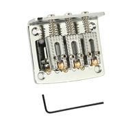 Accessoires pour chevalet de guitare La Guitare À 3 Cordes Avec Pont À Roulement À Billes Et Archet Convient Aux Débutants(Silver)