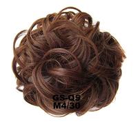 Accessoires Pour Cheveux 1 Pack Messy Bun Hair Hoops Queue de Cheval Extensions de Cheveux Synthétique Donut Chignon Bouclés Ondulés Chignon Perruques for Femmes Postiches Pour Femmes(M4-30)