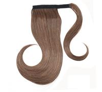 Accessoires Pour Cheveux 18 pouces synthétique stretch wrap queue de cheval peigne à cheveux queue de cheval extensions de cheveux raides chignon for les femmes Postiches Pour Femmes(2-30)
