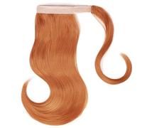Accessoires Pour Cheveux 18 pouces synthétique stretch wrap queue de cheval peigne à cheveux queue de cheval extensions de cheveux raides chignon for les femmes Postiches Pour Femmes(30)