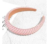 Accessoires pour cheveux Bandeau en éponge européen et américain Bandeau de tempérament de mode pour femmes Sens haut de gamme des accessoires pour cheveux en diamant incrustés de strass, Strass