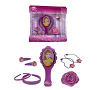 Accessoires pour cheveux Belle Disney ensemble pour enfants 8 pièces brosse clic clac élastiques pinces à linge