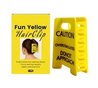 Accessoires pour cheveux bouclés Clip artistique Nouvelle structure incurvée Effet d'éclairage Texture de similaire à la création Structure de préhension haute densité Fonction de maintien