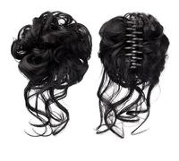 Accessoires Pour Cheveux Cheveux synthétiques chignon désordonné chignon bouclé griffe pince chignon bandeau perruque queue de cheval extensions de cheveux femmes perruque chignon Postiches Pour Femme