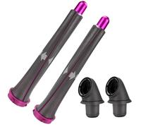 Accessoires pour cheveux compatibles avec les sèche-cheveux Dyson (2 bigoudis de 20 mm + 2 adaptateurs)