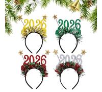 Accessoires Pour Cheveux De Noël 4 Pièces Drôles Festives 2026