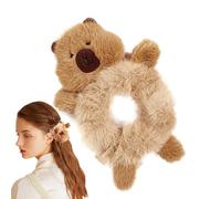 Accessoires pour cheveux en peluche - Clip en peluche style Capybara - Pince à cheveux douce de style animal - Une jolie pince à cheveux qui convient bien aux cheveux longs ou courts - Un accessoire