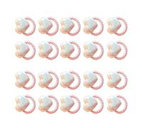 Accessoires pour cheveux pour enfants - Bande élastique en tissu extensible - Attaches colorées pour tout-petits filles - Coiffure douce et durable