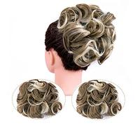 Accessoires Pour Cheveux Synthétique Messy Bun Wave Extensions de Cheveux Bouclés Bun Extensions Peigne Clip Dans Messy Bun Cheveux Accessoires for Femmes Postiches Pour Femmes(6AT88#)