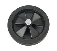 Accessoires pour compresseur d'air, roue de compresseur d'air, design résistant aux chocs et antidérapant, adapté pour les machines sans huile (roue de 15,2 cm)