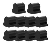 Accessoires pour Corne, Coussinet de Soupape en Caoutchouc 4mm, 10 Pièces | Amortissement du Bruit, Action Plus Douce, pour Concert et Instrument, Couleur Noire
