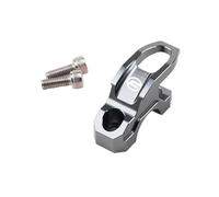 Accessoires pour Crochets de Moto pour CFMOTO SR250 400GT 450NK 800mt Accessoires Support de maître-Cylindre de Frein en Aluminium Support de Serrage Crochet de Sac Support de Casque(Titanium)