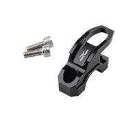 Accessoires pour Crochets de Moto pour Support de maître-Cylindre de Frein en Aluminium CNC V85TT, Support de Fixation pour Sac, Crochet pour Casque, Accessoires(Black)