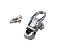 Accessoires pour Crochets de Moto pour Support de maître-Cylindre de Frein TRK 502 502X, Accessoires de Serrage, Support en Aluminium CNC, Crochet pour Sac, Support pour Casque(Titanium)