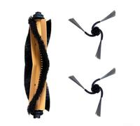 Accessoires pour dreame D20 Air Plus : brosse rouleau principale et brosse latérale pour les bords - Pièces en nylon pour épilation d'animaux
