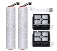 Accessoires pour Dreame H12 Pro H12 Dual Aspirateur | Ensemble de Pièces de Rechange 5 PCS 2 Rouleaux 2 Filtres HEPA, Kit Brosse Rotative Lavable pour Aspirateur Eau et Poussière