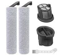Accessoires pour Dreame H14 / H14 Pro / H14 Dual Aspirateur Eau et Poussière Ensemble de 5 Accessoires Comprend 2 Brosses Rotatives, 2 Filtres de Rechange et 1 Brosse de Nettoyage