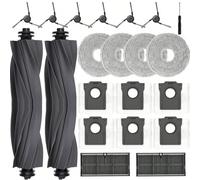 Accessoires pour Dreame L10s Ultra Gen 3/X40 Ultra Complete / L40 Ultra / X40 Master/Mova P50 Pro Ultra, JKOISL : 2 brosses principales, 6 sacs à poussière, 6 brosses latérales, 2 filtres, 4 serpillèr