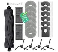 Accessoires pour Dreame l10s Ultra gen 3 / X40 Ultra Complete/X40 Master/L40 Ultra/Mova P50 Pro Ultra - 1 brosse principale, 6 sacs à poussière, 6 lingettes, 2 filtres HEPA, 4 brosses latérales et 1