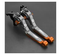 Accessoires Pour DUCATI GT1000 2006 2007 2008 2009 2010 Poignées De Guidon, Leviers De Frein Et D'embrayage(Gray Orange)