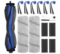 Accessoires pour Ecovacs Deebot X11 PRO Omni/X11 Omni Cyclone/X11 Omni | X9 pro Omni/X9 Pro, 1 Brosse Principale, 2 Rouleau Serpillère,4 Filtres,6 Brosses Latérales,1 Brosse de Nettoyage, 1 Tournevi