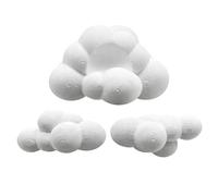 Accessoires pour enclos d'araignée - Ensemble de nuages imprimés en 3D, support magnétique avec design flottant, polymère propre, rebord d'escalade interactif, décoration d'exploration pour petits