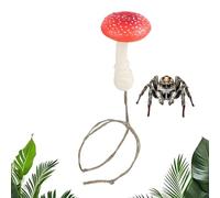 Accessoires Pour Enclos De Araignées Sauteuses,Ornement Magnétique,Accessoires D'Habitat Simulé De Champignon Pour Araignées Sauteuses | Pour Mantes, Scorpions, Bernard-, Petits Animaux de Compagnie e