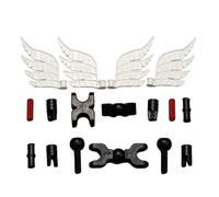 Accessoires pour figurines d'action imprimées en 3D - Figurines de robot mobiles, pièces de collection de bureau communes en plusieurs parties | Robots mobiles conçus et faciles à utiliser pour