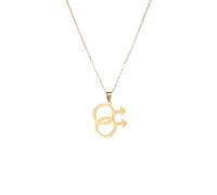 Accessoires pour filles Silver Silver Silver Trans Collier, Colliers de pendentif symbole lesbiennes gays, collier bisexuel, collier transgenre, elle et son collier lesbien, collier à double Vénus,