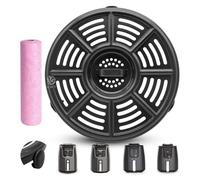 Accessoires pour friteuse à air chaud Ninja AF100EU 3,8 L 4 en 1, plaque de cuisson ronde de 20,8 cm en acier inoxydable de qualité alimentaire, plaque de cuisson Crisper, pièces de rechange