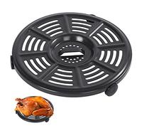 Accessoires Pour Friteuse à Air GCQ Pour Ninja AF100UK 3.8 L 4-en-1 AF160uk 5.2 L 6-en-1 AF150 Friteuse à Air, 8,2 Pouces Rond de Qualité Alimentaire Friteuse à Air Plaque de Cuisson