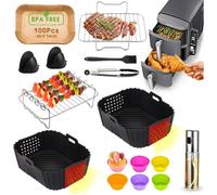 Accessoires Pour Friteuse À Air Ninja, Accessoires Pour Friteuse À Air Ninja Double Stack Xl Sl400Eu 9,5 L, Accessoires Pour[YC692]