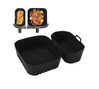 Accessoires pour friteuse à air Philips série 3000 moule en silicone double panier lot de 2 25-26