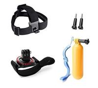 accessoires pour Gopro Hero5 Session HeroCaméra : Poignée Flottante+Sangle Poignet Rotatif 360 degrés+Sangle de Fixation Tête SCB59